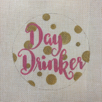 APBR06 Day Drinker 18 mesh 4.5” round A Poore Girl Paints