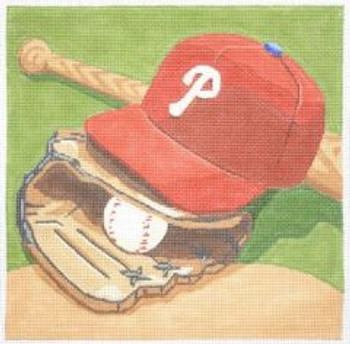 5517	Phillies Hat & Glove	13m	10 x 10	 RittenHouse Needlepoint