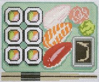 26743	Sushi Tray Small	13m 6 x 5 RittenHouse Needlepoint