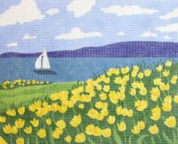 72290 Daffodil Beach 18m	8 x 10 RittenHouse Needlepoint