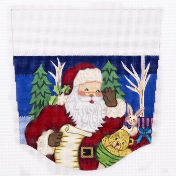 SCF131 Alexa Designs 18 Mesh Christmas Stocking Topper