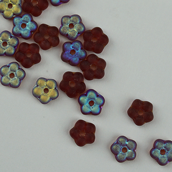 #FF-031 Rojo Florecita Fab Flower Bead Sundance Designs