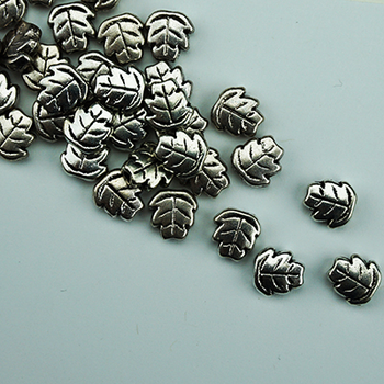 #MA-032 Leaf Bead Metallic Accent Bead Sundance Designs