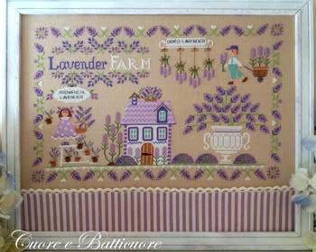 Lavender Farm 250w x 160h by Cuore E Batticuore 19-1878