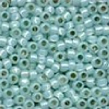 18828 Opal Seafoam Mill Hill Size 8 Glass