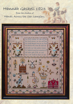 Hannah Gaskell 1823 322w x 284h by Hands Across The Sea Samplers 19-2629 YT
