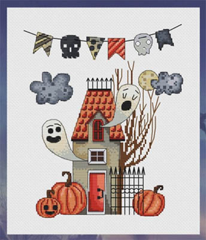 Halloween House by Les Petites Croix De Lucie 19-2370