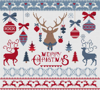 Scandinavian Christmas by Les Petites Croix De Lucie 19-2784