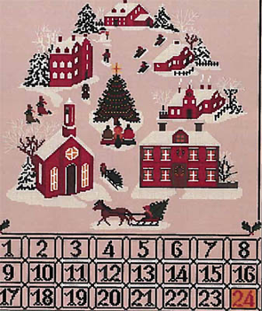 Christmas Advent Calendar by Twin Peak Primitives 19-1603