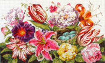 FF181 Floral/Bird Nest 18x11 18M Colors of Praise