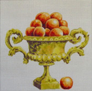 FF131 Oranges in Vase 16x16 13M Colors of Praise