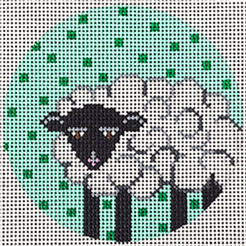 11884 Sheep	4.5" diam	13 Mesh Patti Mann