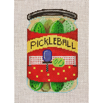 22140	MIN	Pickle Ball Jar of Pickles 04 x 06	18 Mesh  Patti Mann