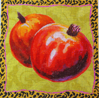 FF263 Pomegranates 16x16 10 Mesh Colors of Praise