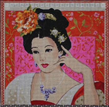 PE105 Oriental Lady 13x13  13M Colors of Praise
