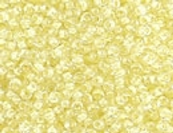 15-201 Yellow Lined Crystal Size 15 Miyuki Bead Embellishing Plus