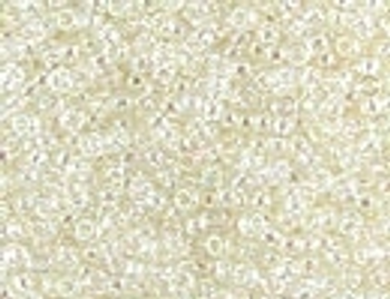 15-2442 Crystal Ivory Gold Luster 15 Miyuki Bead Embellishing Plus