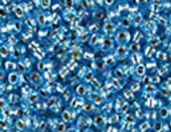 11-1018 S/l Aqua AB Size 11 Miyuki Seed Beads Embellishing Plus