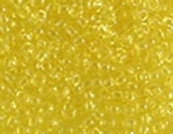 11-136 Tr Yellow Size 11 Miyuki Seed Beads Embellishing Plus