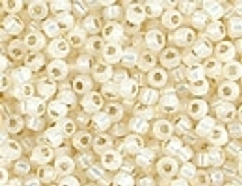11-577 Dyed Butter Cream S/L Alabaster Size 11 Miyuki Seed Beads Embellishing Plus