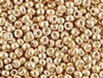 11-1052 galv gold Size 11 Miyuki Seed Beads Embellishing Plus