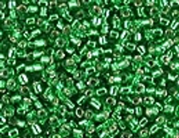 DB0046 S/L Green Size 11/0 Delica Beads Embellishing Plus