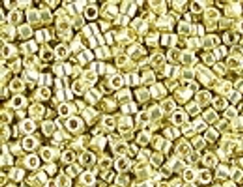 DB0412 Galv Yellow Size 11 Delica Beads Miyuki Embellishing Plus