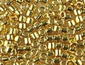DBM0031 24kt Gold Plated DBM Delica Size 10 Miyuki Beads Embellishing Plus