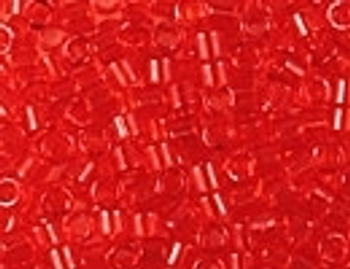 DBM0704 Tr Red Orange DBM Delica Size 10 Miyuki Beads Embellishing Plus