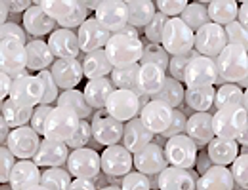 2.8mm DP28-471 White Pearl AB Miyuki Drop Beads Embellishing Plus