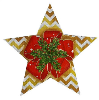 115c Red Bow Tree Topper 10" 18 Mesh Lani Enterprises 