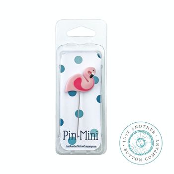 Pin-Mini: Flamingo Solo Just Another Button Company