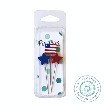 Pin-Mini: Stars & Stripes Just Another Button Company