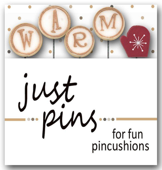 Just Pins - W is for Warm Just Another Button Company