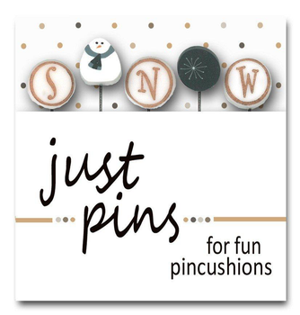 Just Pins - S is for Snow Just Another Button Company