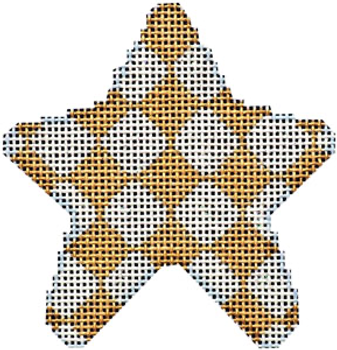 CT-2004G Gold Harlequin Mini Star 3x3 18 Mesh  Associated Talents