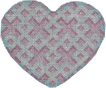 HE-1010 Lattice Heart/Lg. 4.75x4 18 Mesh Associated Talents