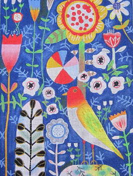 MAGGIE & CO. M-2051	Cool Wheel Bird © Sharon Bloom				9 x 12"		18 Mesh