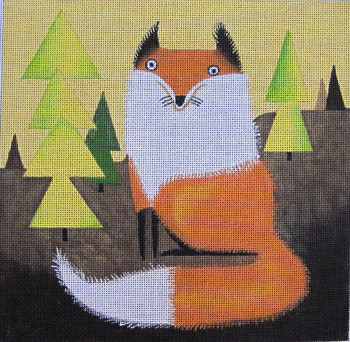 MAGGIE & CO. M-2038	Fox in the Woods © Terry Runyan	 9 x 9" 18 Mesh