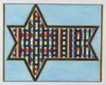 GS623 Extended Star Tallit MAGIC NEEDLE, INC. 