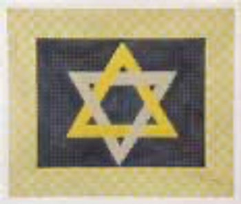 GS1083 Silver and gold star tefillin MAGIC NEEDLE, INC. Mn1018
