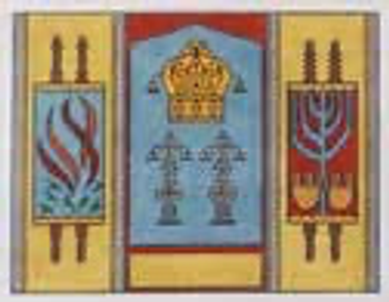 GS713 Torah and crown tallit MAGIC NEEDLE, INC. 
