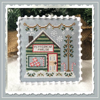 Snow Village 4 - Peppermint Parlor by Country Cottage Needleworks 19-2801 YT