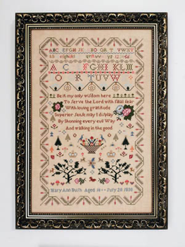 Mary Ann Bush 1838 225W x 358H by Fox And Rabbit Designs 20-1367 YT