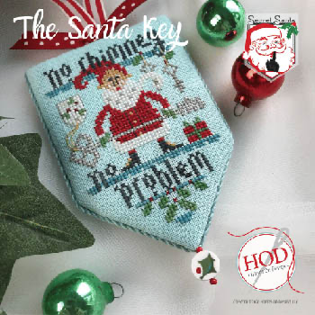 Santa Key - Secret Santa 2 43 x 61 by Hands On Design 20-1838 YT