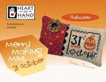 Merry Making Mini - 31 October(w/emb) by Heart In Hand Needleart 19-2305