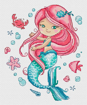 Lili The Little Mermaid by Les Petites Croix De Lucie 20-1847