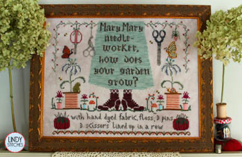 Mary Mary Needleworker by Lindy Stitches 20-1123