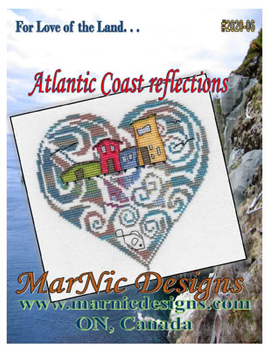 Atlantic Coast Reflections  76w x 73h by MarNic Designs 20-1908