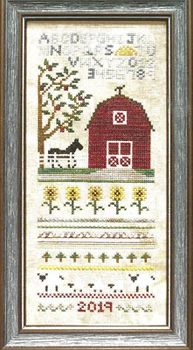 Sunflower Barn by Paradise Stitchery 20-1725